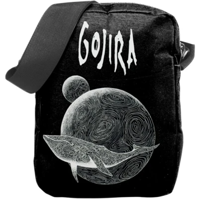 Afbeelding van Rocksax Gojira Flying Whale Crossbody tas Zwart