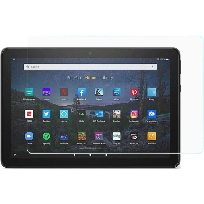 Afbeelding van Screenprotector geschikt voor Amazon Fire HD 10 (2021) Tempered Glass Gehard Glas Transparant