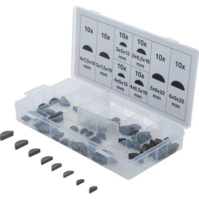 Afbeelding van BGS Assortiment halvemaan spieën 80 delig