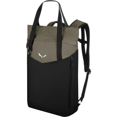 Afbeelding van SALEWA Shopper Schoudertas met laptopvak Fanes Tote Bag Bungee Cord Zwart