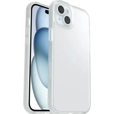 Afbeelding van OtterBox Sleek Series hoesje voor iPhone 15 Plus / 14 Plus, schokbestendig, valbestendig, ultradun, beschermende, getest volgens militaire standaard, Transparent, Zonder Verpakking