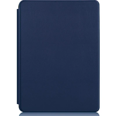 Afbeelding van Case2go Tablet Hoes geschikt voor de Microsoft Surface Go 3 Tri Fold Book Case Donker Blauw