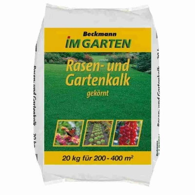 Afbeelding van Beckmann in de tuin 11190 gazon en tuinkalk, 20 kg, wit