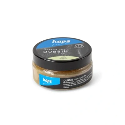 Afbeelding van Kaps Dubbin ledervet voor alle soorten gladleer, verzorgt het leer en maakt waterdicht (100) Kleurloos 100ml