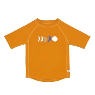 Afbeelding van Lässig Splash &amp; Fun Zwemshirt Rashguard Korte Mouw Moon gold, 07 12 maanden Maat 74/80