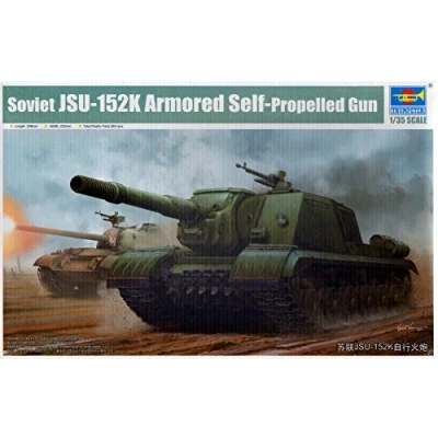 Afbeelding van Sovjet JSU 152K gepantserd zelfrijdend kanon