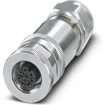 Afbeelding van Phoenix Contact 1511860 Sensor/actuator connector, niet geassembleerd M12 Aantal polen: 8 Bus, recht 1 stuk(s)