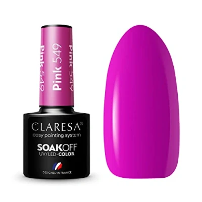 Afbeelding van CLARESA gellak ROZE 549 5g