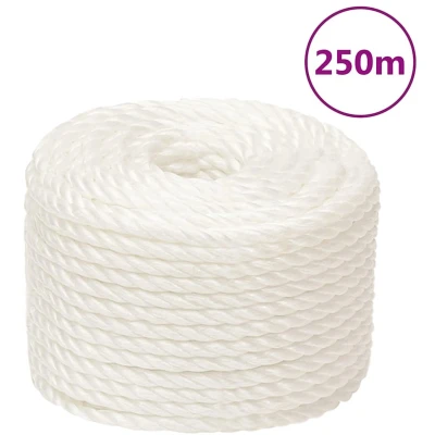 Afbeelding van vidaXL Werktouw 16 mm 250 m polypropeen wit