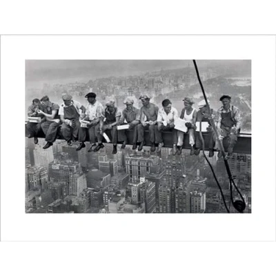 Afbeelding van Kunstdruk Lunch on a Skyscraper 80x60cm