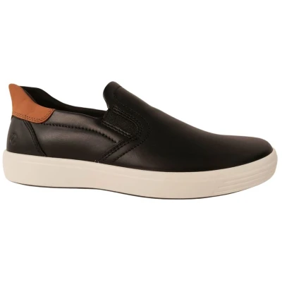 Afbeelding van Ecco Instapper Soft M Slip On V2 470834 51866 Zwart