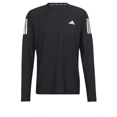 Afbeelding van adidas Heren Own the Run Long Sleeve Tee, Black/White, 3XL