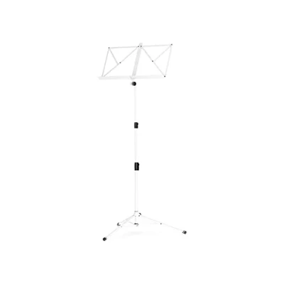 Afbeelding van Gravity NS 441 W Compacte opvouwbare muziekstandaard inclusief draagtas, wit