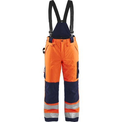 Afbeelding van Blaklader Winterwerkbroek High Vis 1885 1977 Oranje/Marineblauw C156
