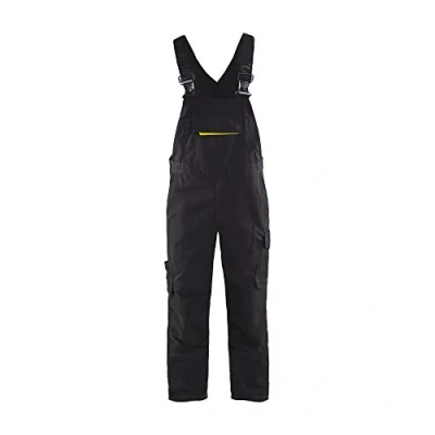 Afbeelding van Blaklader Bretelbroek met stretch 2695 1330 Zwart/High Vis Geel C148