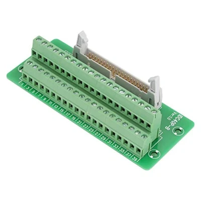 Afbeelding van PLC Breakout Board IDC40P 40 pins stekker op klemlijst voor beugel geschikt (40 pin)