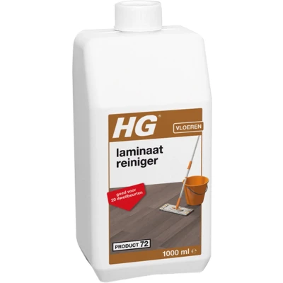 Afbeelding van HG Laminaatreiniger Zonder Glans Reiniger 1000 ml 2 Stuks !