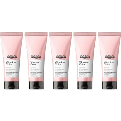 Afbeelding van 10x L&#039;Oréal Serie Expert Vitamino Color Conditioner 200 ml bundel/set/pakket