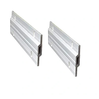 Afbeelding van 6 inch inbouwbeugel, KAIISSA in elkaar grijpende fotolijsthaak, zware fotohanger Z clipbeugel voor grote fotoweergavekunst galerij wandmontage hardware (2 paar)