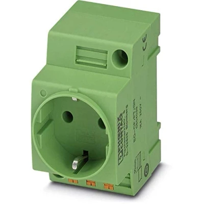 Afbeelding van Phoenix Contact EO CF/PT/GN Schakelkastcontactdoos Groen 1 stuk(s)