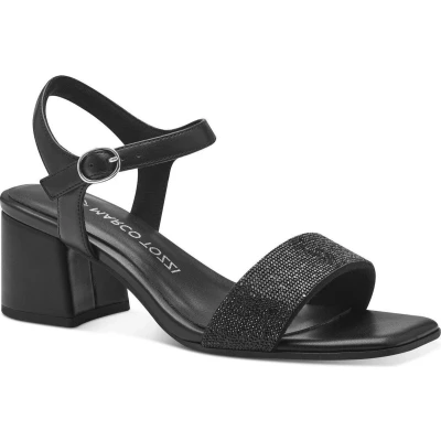Afbeelding van Marco Tozzi Dames Sandaaltje 2 28227 42 001 comfort fit Maat: 40 EU