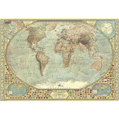 Afbeelding van Anatolian World Map Legpuzzel 2000 stuk(s) Kaarten