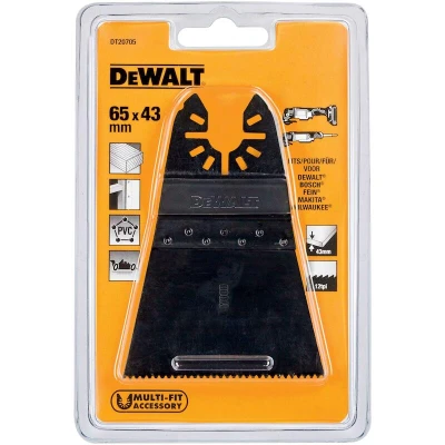 Afbeelding van DeWALT Multitool Zaagblad HCS tbv Snel Zagen Hout 66x43mm VE=1