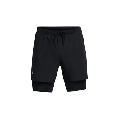 Afbeelding van Under Armour UA Woven Wdmk Shorts, Castlerock / Wit, XL
