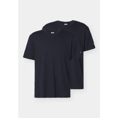 Afbeelding van Champion Icons CREW NECK 2 PACK Tshirt basic, Heren, Maat: Small, Black
