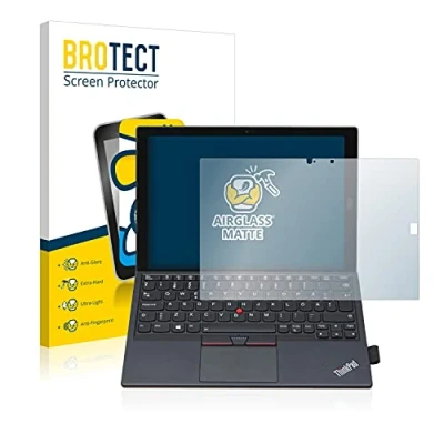 Afbeelding van BROTECT Antireflecterende Glas Screen Protector Mat voor Lenovo ThinkPad X1 Tablet Gen 2 Schermbeschermer [Beschermglas Folie niet Gehard Glas]