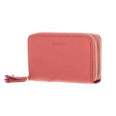 Afbeelding van COCCINELLE Tassel Zip Around Wallet Camelia