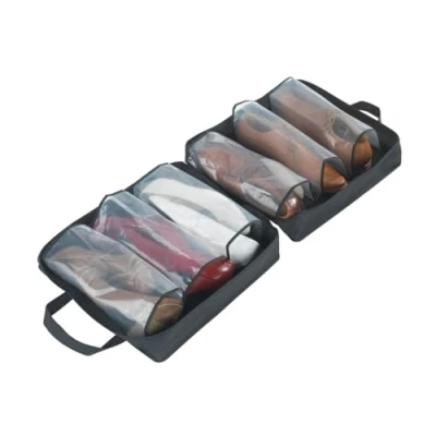 Afbeelding van Wenko schoenentas Travel 36,5 x 14,5 cm EVA zwart