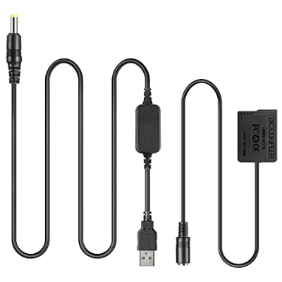 Afbeelding van Powerbank USB kabel + DMW DCC8 dummy batterij BLC12 BLC12E voor Lumix DMC GX8 FZ1000 FZ300 FZ200 G7 G6 G5 G80 G81 G85 GH2 GH2K GH2S DC G90 G91 G9 5 G99