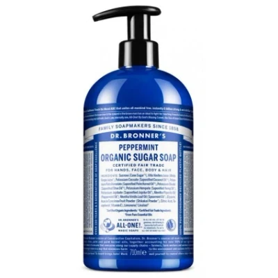 Afbeelding van Dr Bronners Shikakai Zeep Pepermunt, 710 ml