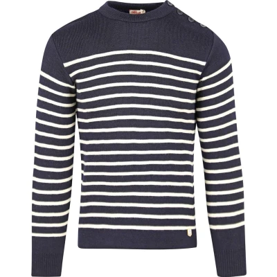 Afbeelding van Armor lux Molene Marine Trui, Heren, Maat: Medium, Navire/nature
