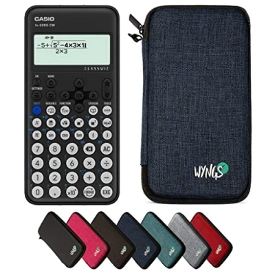 Afbeelding van CALCUSO Basispakket blauw met Rekenmachine Casio FX 82DE CW ClassWiz (Duits)