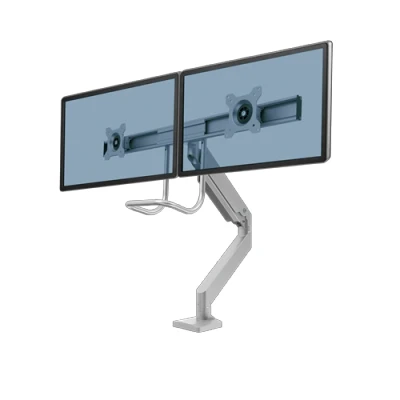 Afbeelding van Monitorarm Fellowes Eppa Crossbar zilver