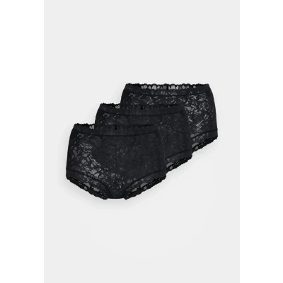 Afbeelding van Lindex Brief HIGH Blenda 3 PACK Onderbroeken, Dames, Maat: XS, Black