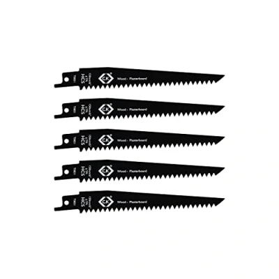 Afbeelding van C.K T0821 Zaagzaagbladen 6 tpi, verpakking van 5 stuks Zaagbladlengte 150 mm stuk(s)