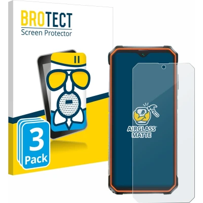 Afbeelding van BROTECT Screenprotector voor Blackview BV9200 Folie Beschermfolie Beschermglas matte (3 Stuks)