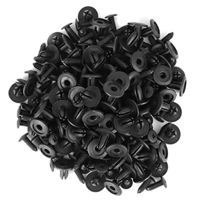 Afbeelding van KIMISS 100 Stks Auto Plastic Klinknagels 6mm Gat Dia Bevestigingsmiddel Spatbord Bumper Push Pin Clip AP