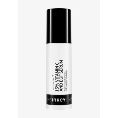 Afbeelding van The Inkey List 15 % Vitamin C UND EGF Aufhellendes Serum Serum, Maat: 30 ml, Transparent