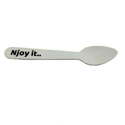 Afbeelding van NJOY Ijslepeltjes Hout Bio 14 Cm (100 Stuks)