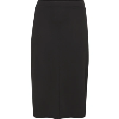 Afbeelding van Kaffe Curve Jenna Alijn rok, Dames, Maat: 42/44, Black deep