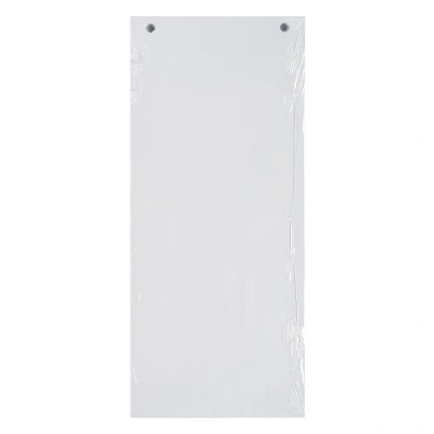 Afbeelding van Paquet 100 fiches intercalaires horizontales unies perforees forever 105x240mm
