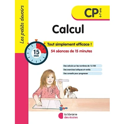 Afbeelding van Calcul CP: 54 séances de 15 minutes