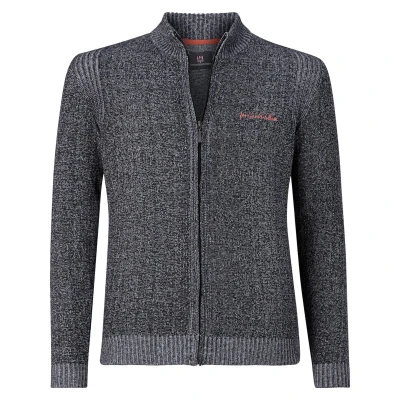 Afbeelding van Jan Vanderstorm vest INGRABAN Plus Size grijs