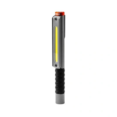 Afbeelding van NEBO Lil Larry 500 Flex Lumen Oplaadbare Werklamp met COB Technologie, Magnetische Voet &amp; Zakclip voor Hands Free Verlichting