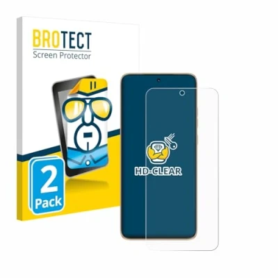 Afbeelding van BROTECT Screenprotector voor Motorola Edge 50 Neo Folie Beschermfolie transparant (2 Stuks)