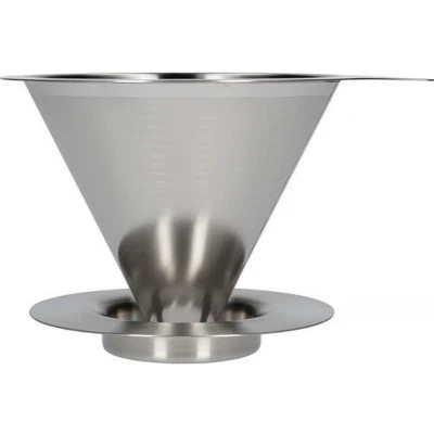 Afbeelding van Hario Dripper V60 01 Double Mesh Metal RVS